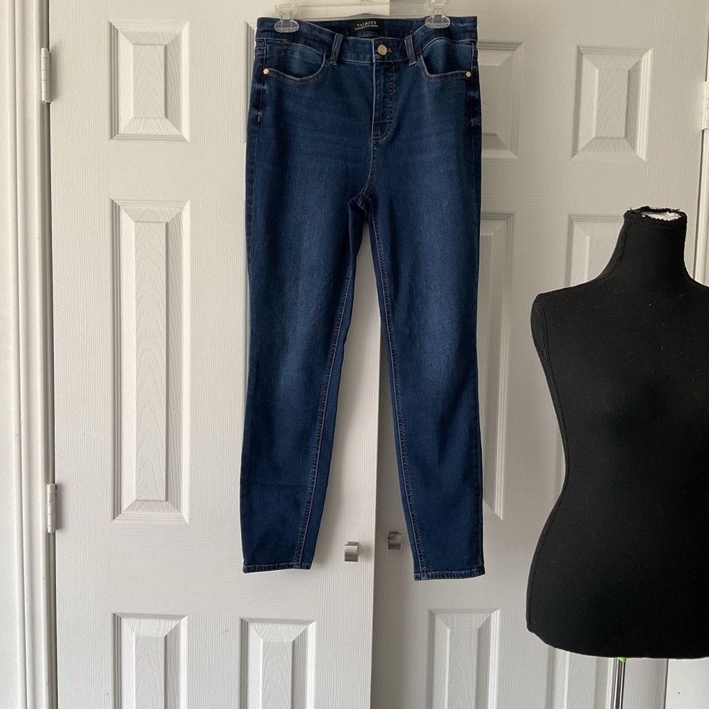 Talbots Dark Blue Skinny Jeans - Picture 3 of 9